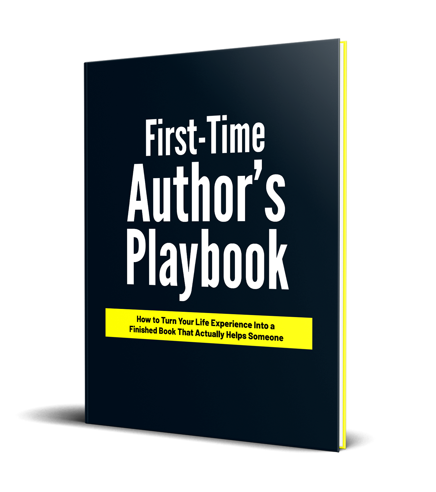 The First Book Blueprint ebook cover